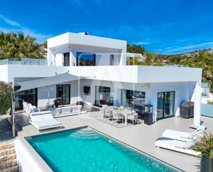 Vista exterior de Casa o xalet en venda en Benissa amb Aire condicionat, Calefacció i Jardí privat
