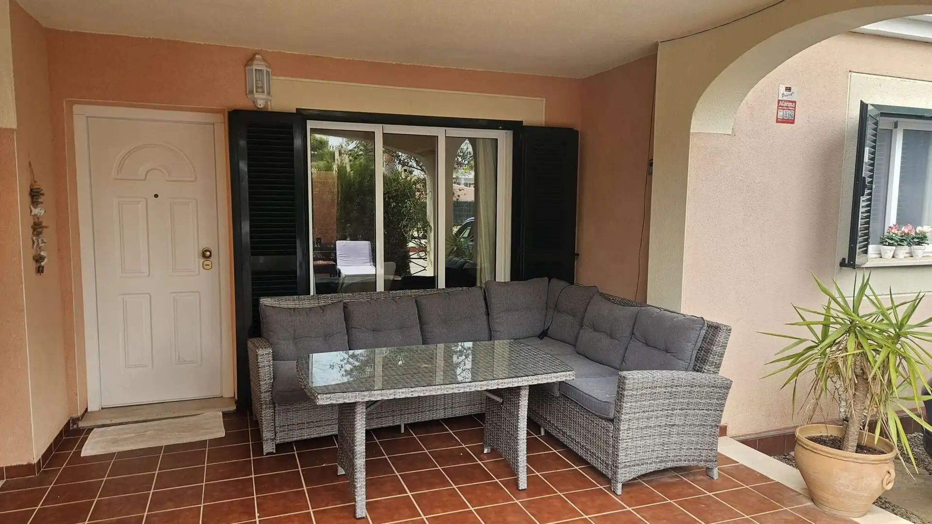 Terrasse von Erdgeschoss zum Verkauf in Manacor mit Klimaanlage, Terrasse und Möbliert