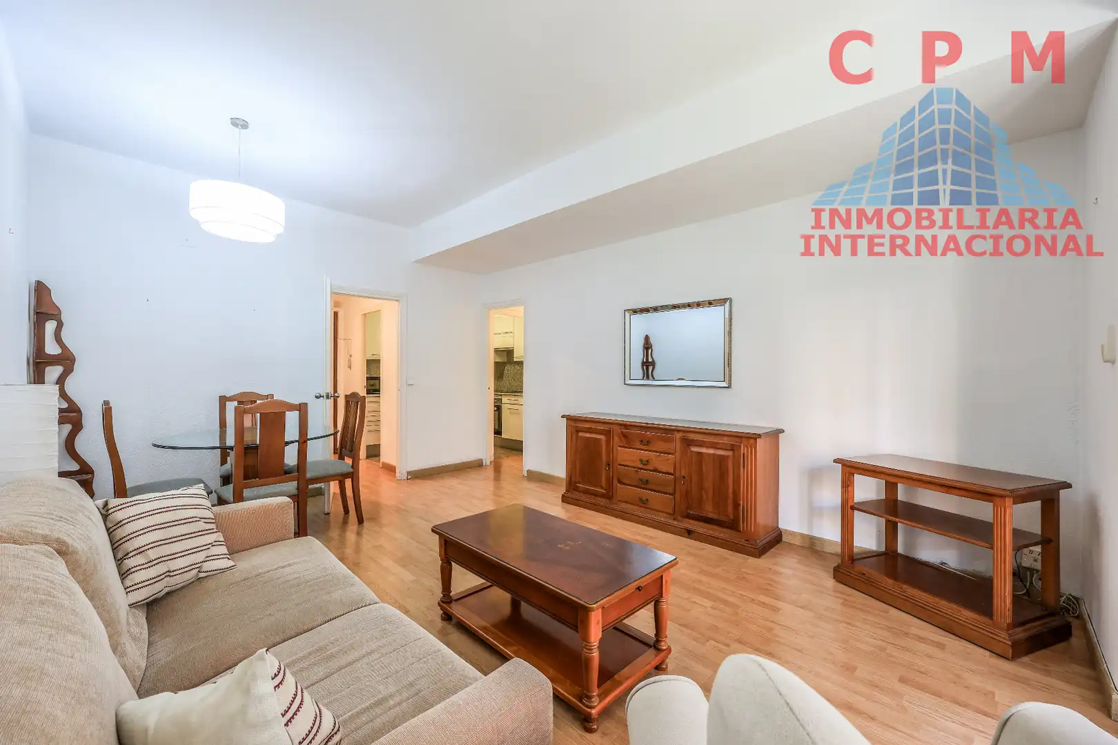 Sala de estar de Piso de alquiler en Madrid con Aire acondicionado, Calefacción y Parquet