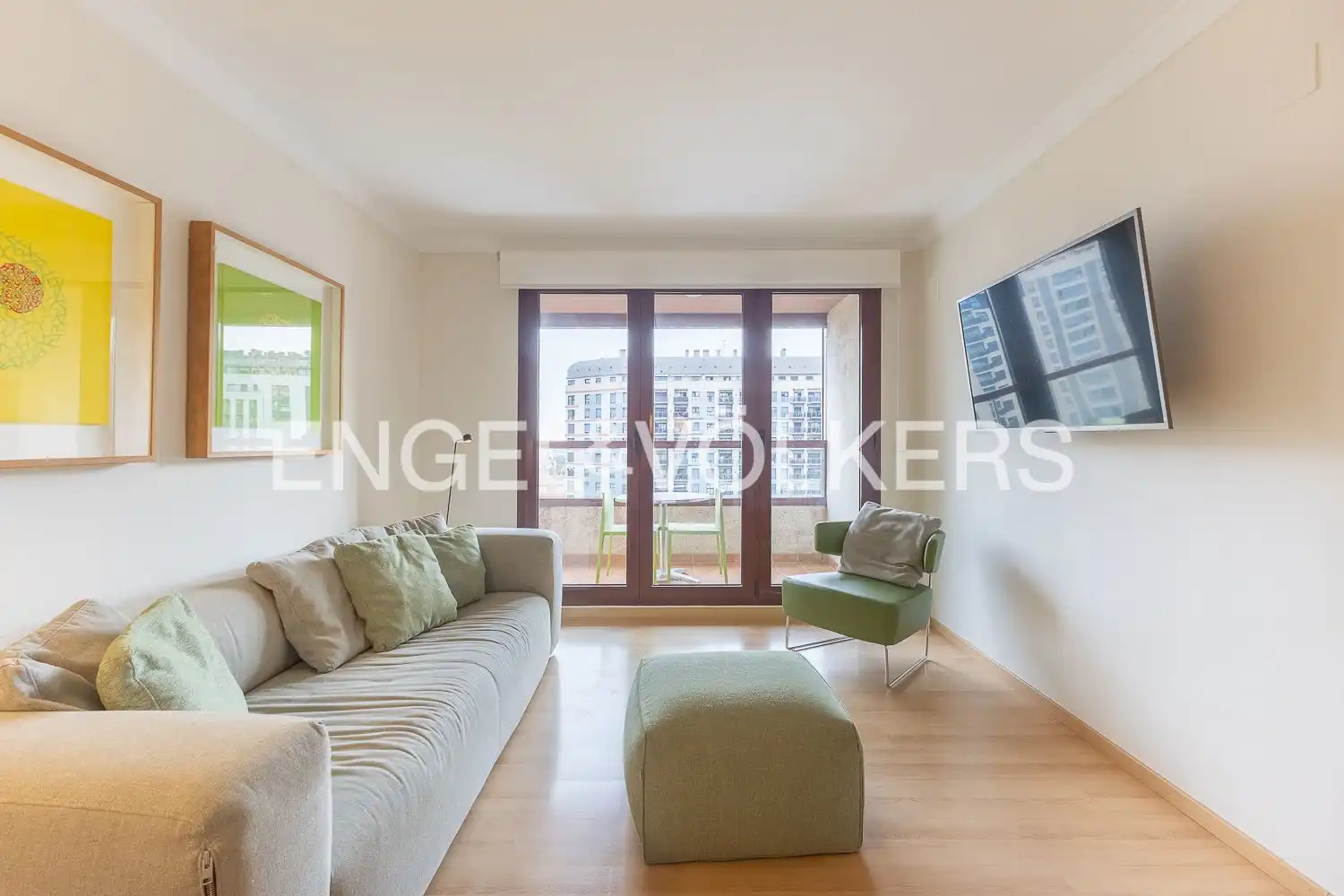 Wohnzimmer von Wohnung zur Miete in Campanar