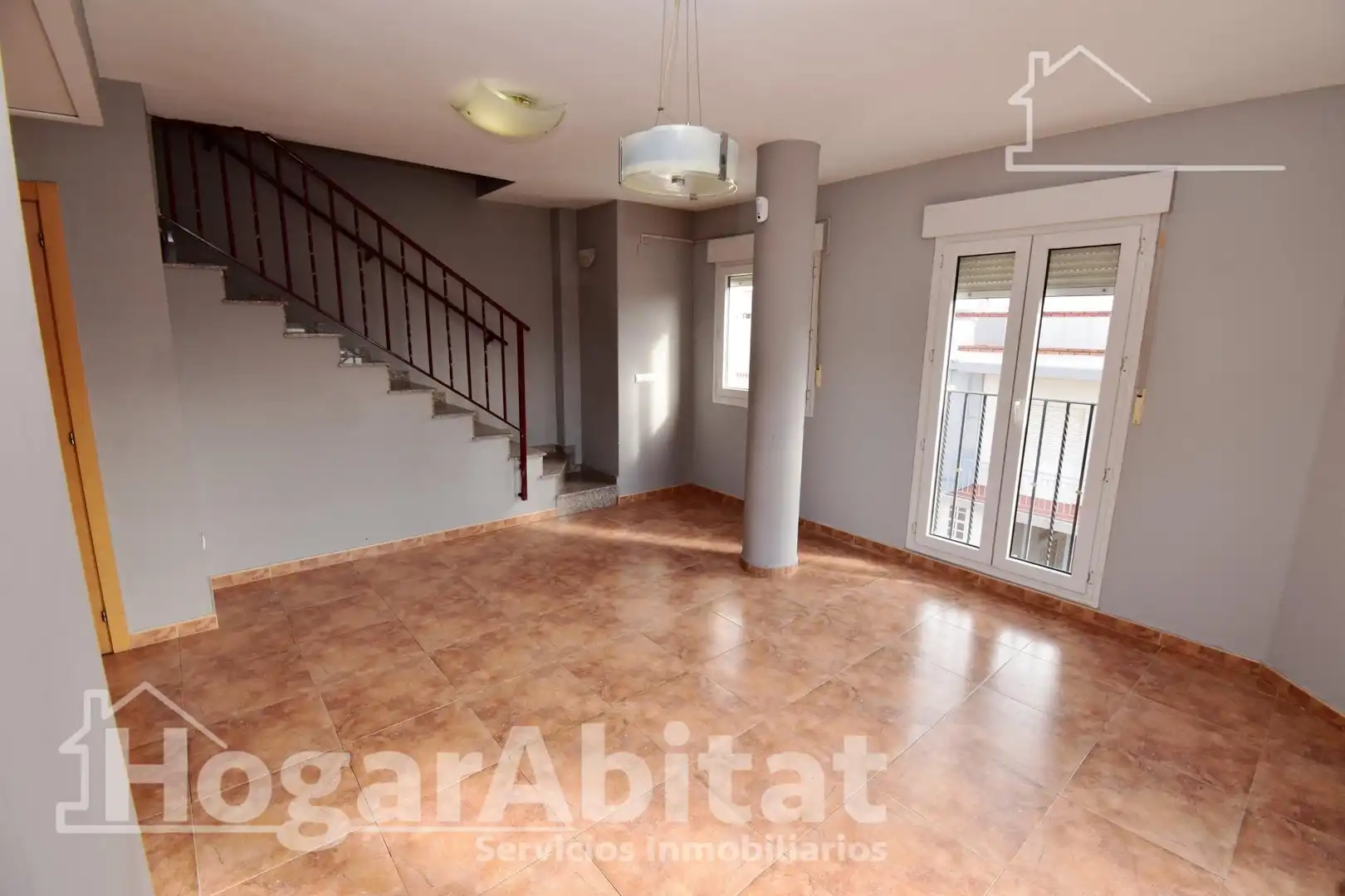 Sala de estar de Piso en venta en Alzira con Alarma