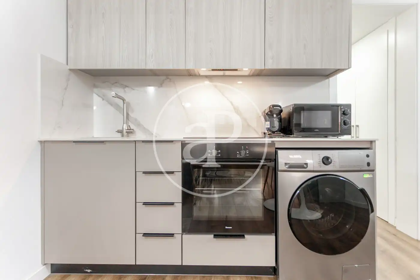 Kitchen of Flat for sale in Valencia  with Air Conditioner and Heating