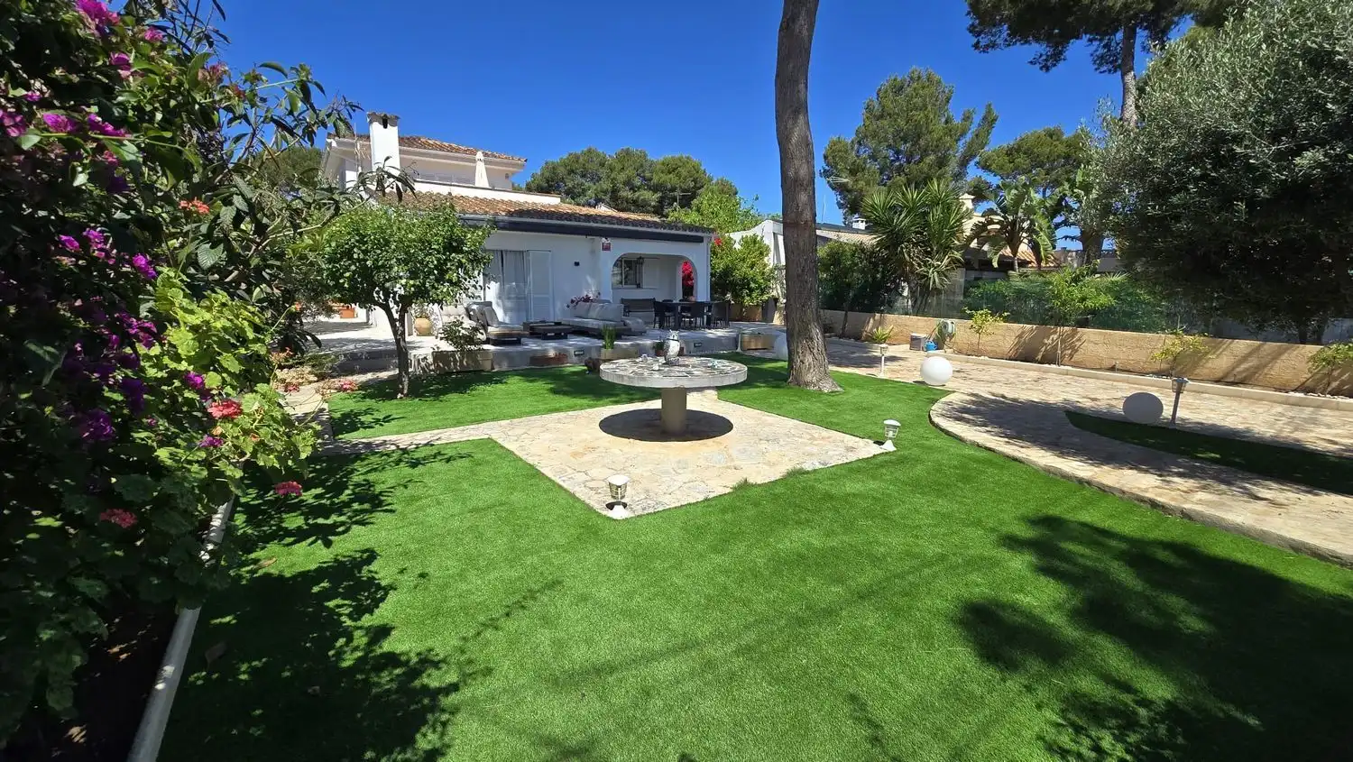 Jardín de Casa o chalet en venta en Calvià con Aire acondicionado, Calefacción y Jardín privado