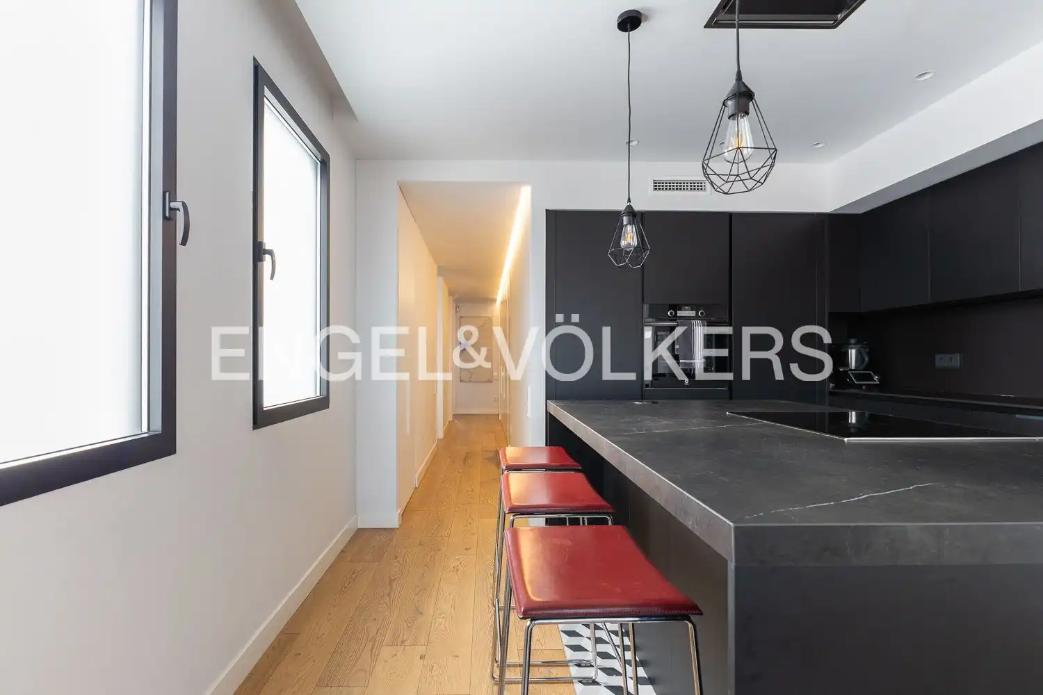 Kitchen of Attic for sale in Valencia  with Air Conditioner, Heating and Terrace