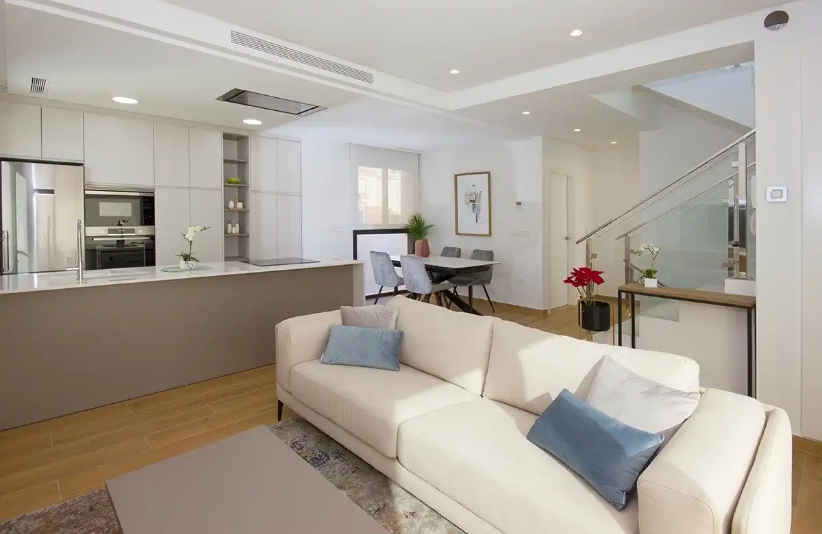 Living room of Houses for sale in El Campello  with Heating, Terrace and Swimming Pool