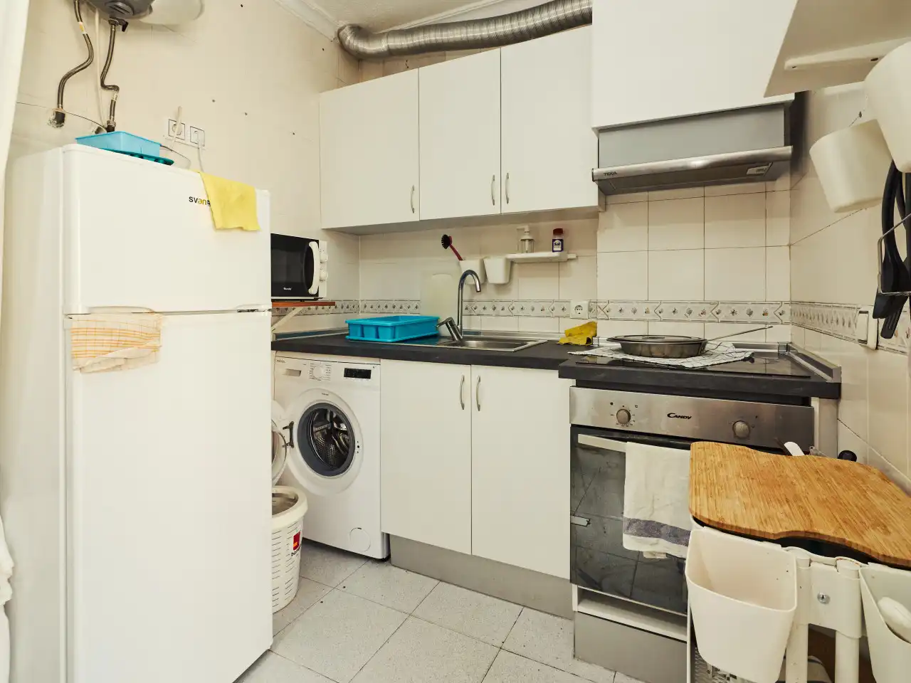 Cuina de Apartament en venda en Torrevieja amb Aire condicionat, Calefacció i Terrassa