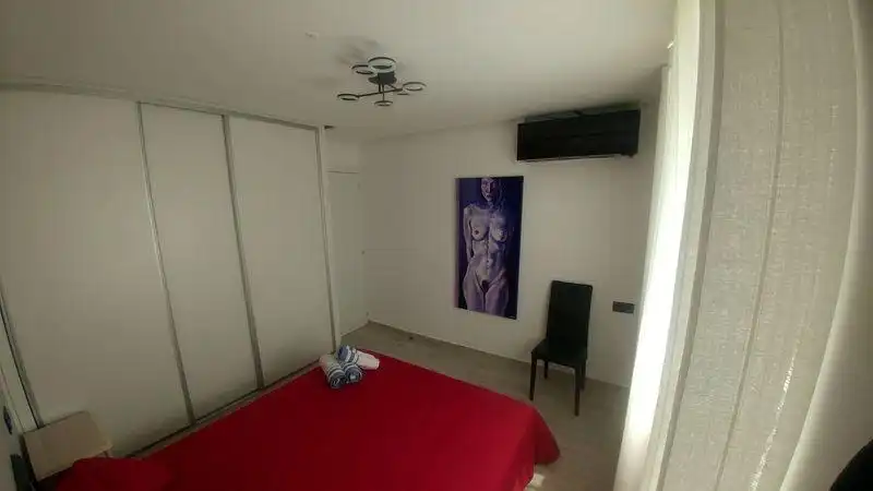 Bedroom of Apartments for rent in Villajoyosa / La Vila Joiosa  with Air Conditioner and Internet