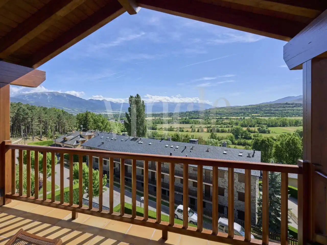 Balcony of Duplexes for sale in Puigcerdà  with Heating, Parquet flooring and Terrace