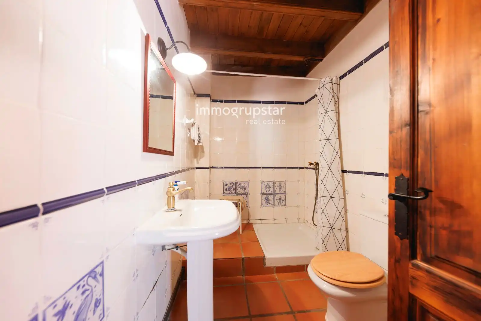 Baño de Finca rústica en venta en Amer con Trastero