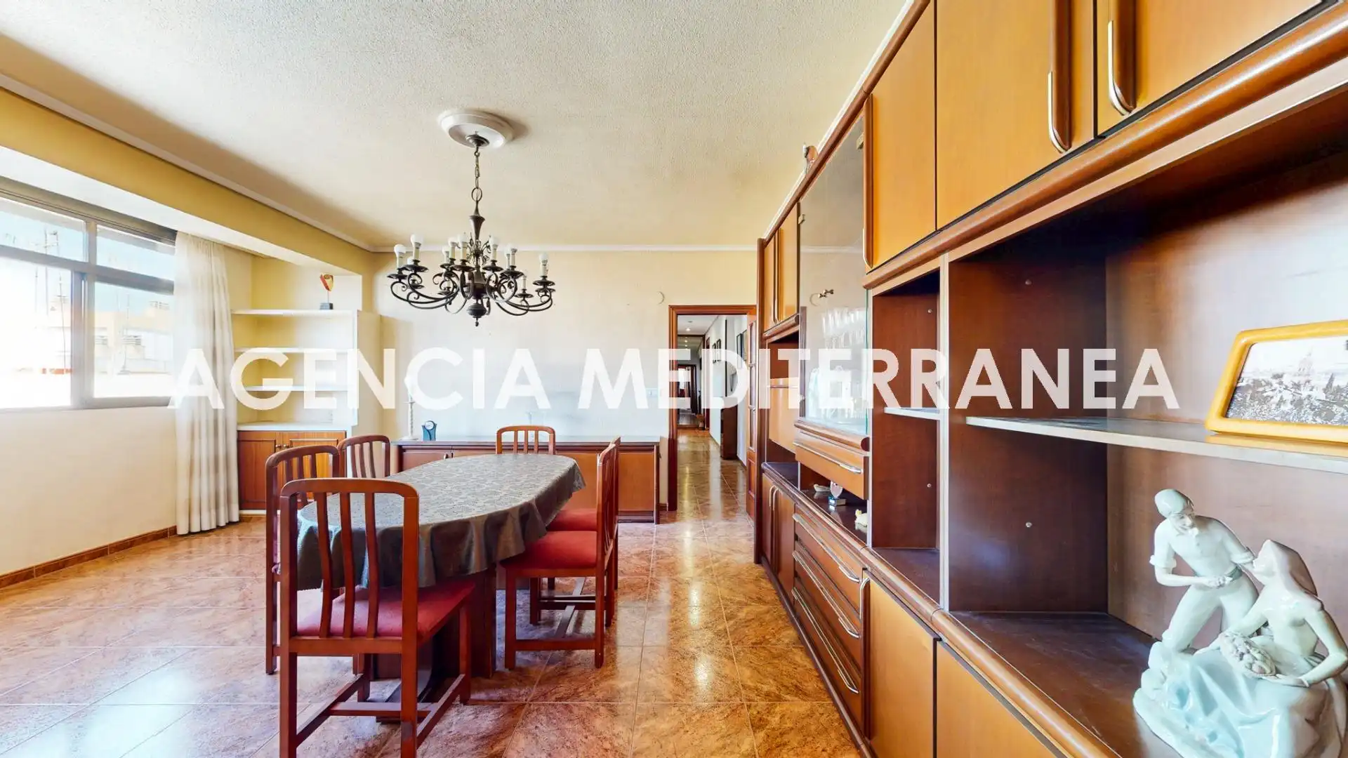 Dining room of Flat for sale in Valencia  with Air Conditioner and Balcony