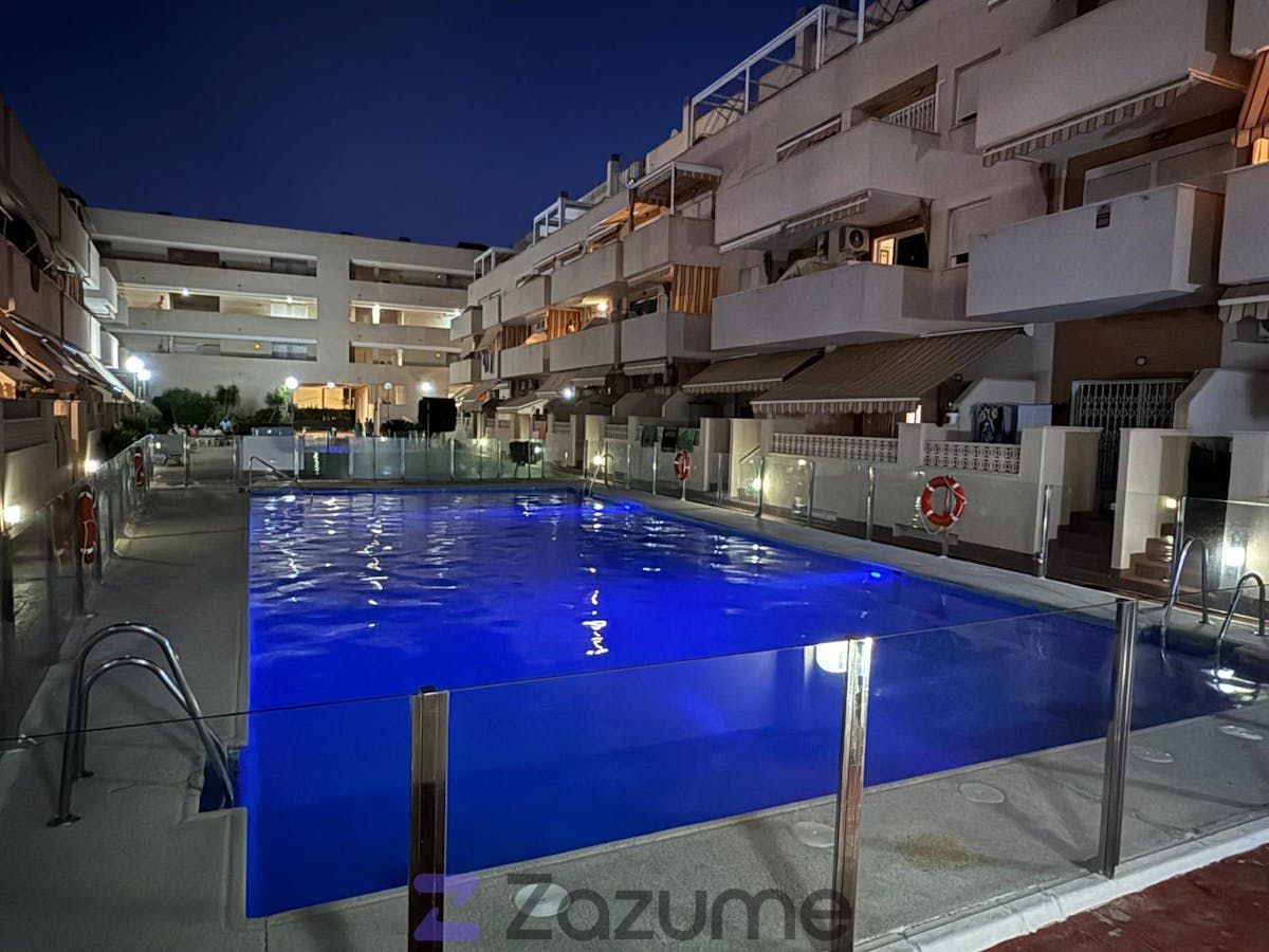 Swimming pool of Flat to rent in Roquetas de Mar  with Air Conditioner, Terrace and Swimming Pool