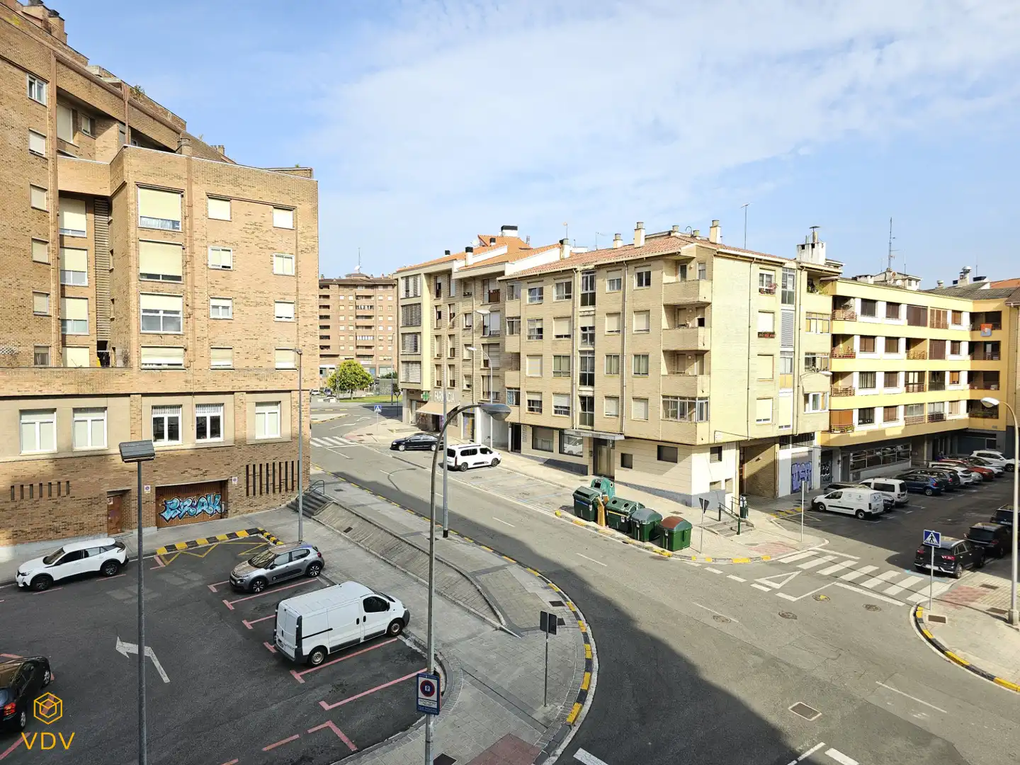 Vista exterior de Pis en venda en  Pamplona / Iruña amb Aire condicionat, Calefacció i Parquet