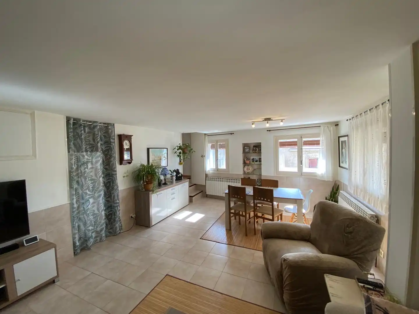 Sala de estar de Casa adosada en venta en Els Omells de na Gaia con Calefacción, Amueblado y Horno