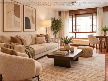 Piso con balcón en venta en Avenida ZUBEROA