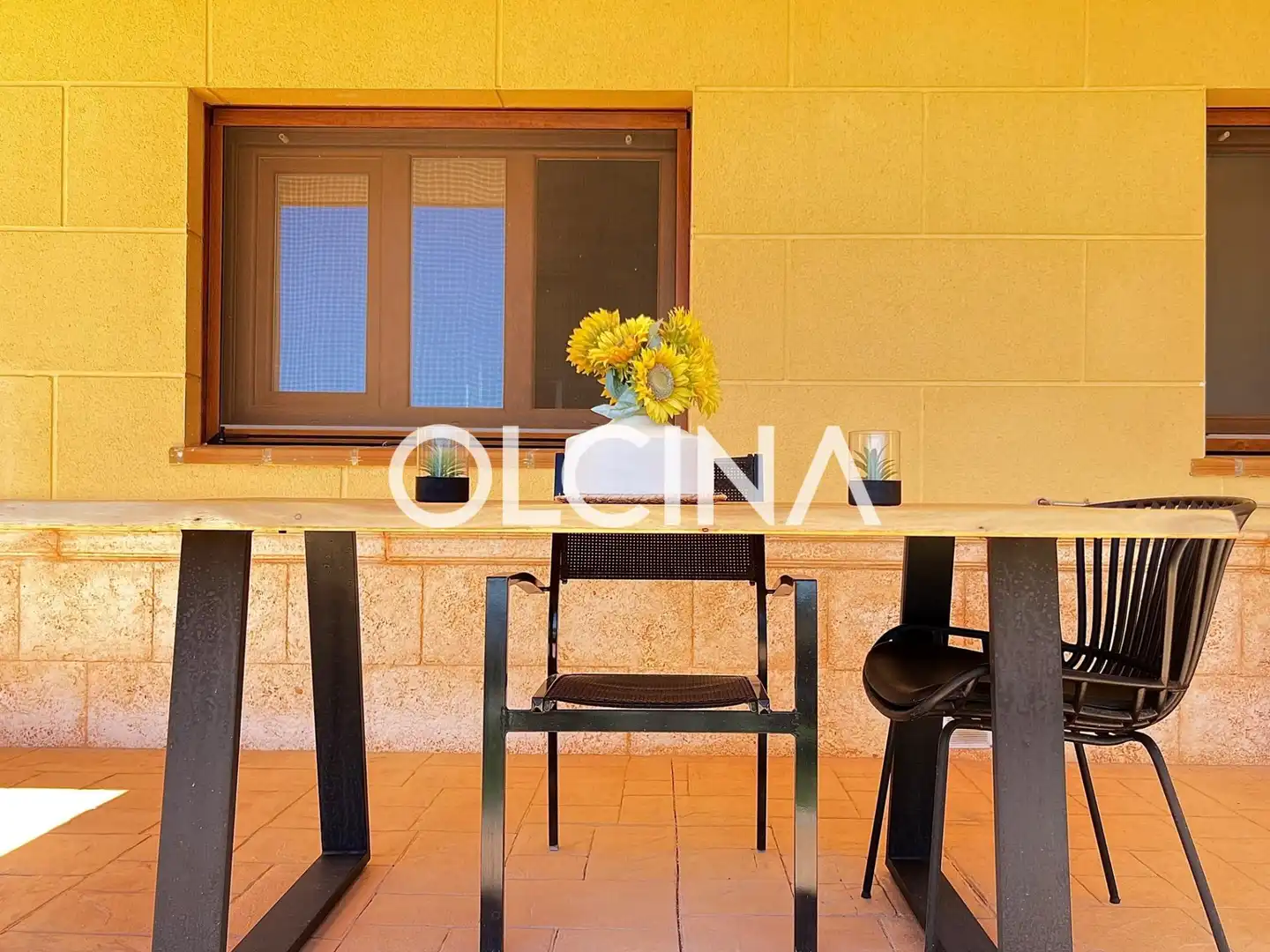 Terrasse von Haus oder Chalet zum Verkauf in Ibi mit Klimaanlage, Heizung und Privatgarten