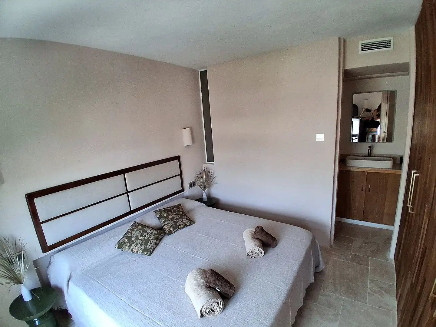 Bedroom of Flat for rent in Santa Eulària 