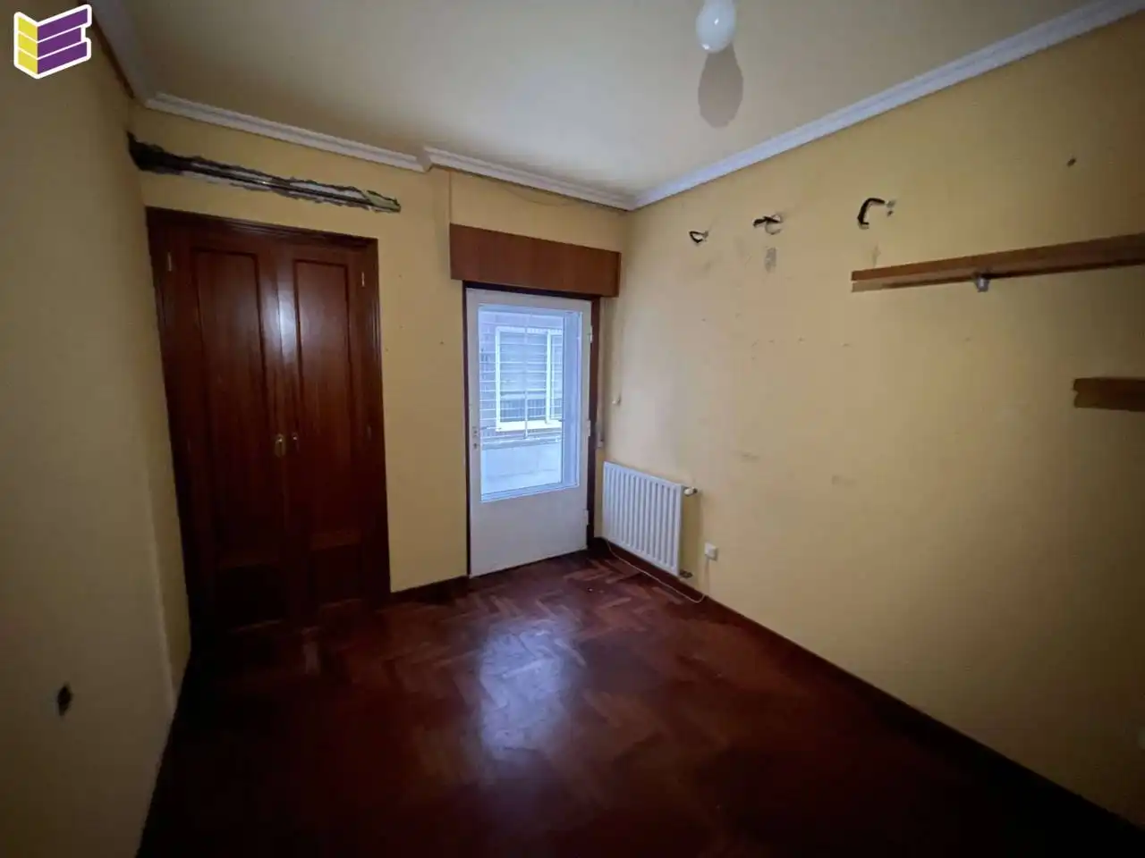 Bedroom of Flat for sale in Vigo   with Heating, Parquet flooring and Terrace