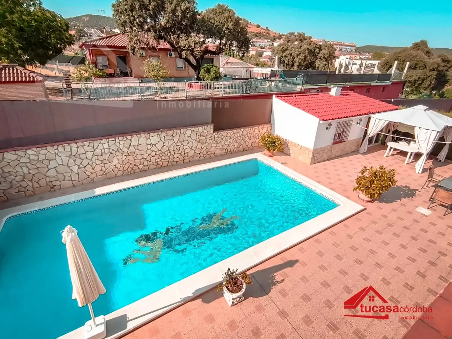 Swimming pool of Houses for sale in Córdoba  with Air Conditioner, Terrace and Storage room