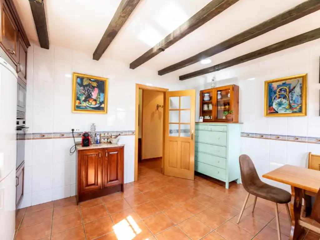 Cocina de Casa o chalet en venta en Galapagar con Jardín privado, Terraza y Trastero