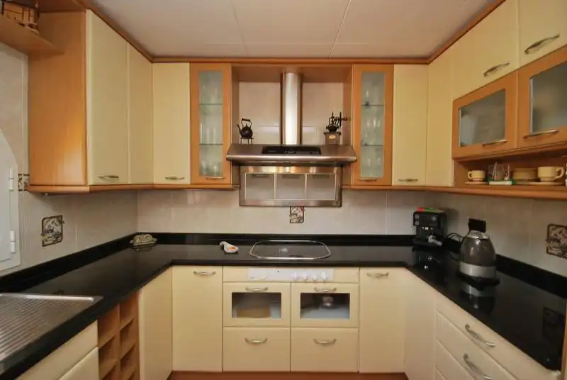 Cocina de Casa o chalet en venta en Maçanet de la Selva con Calefacción, Jardín privado y Piscina
