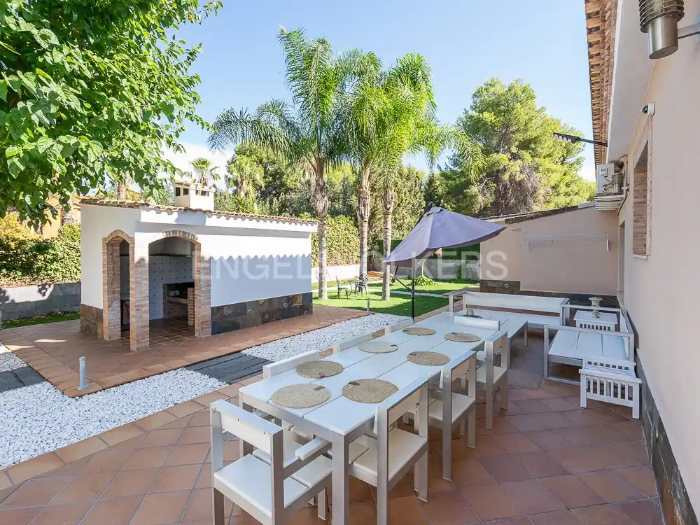 Terrace of Houses for rent in Bétera  with Air Conditioner, Heating and Private garden