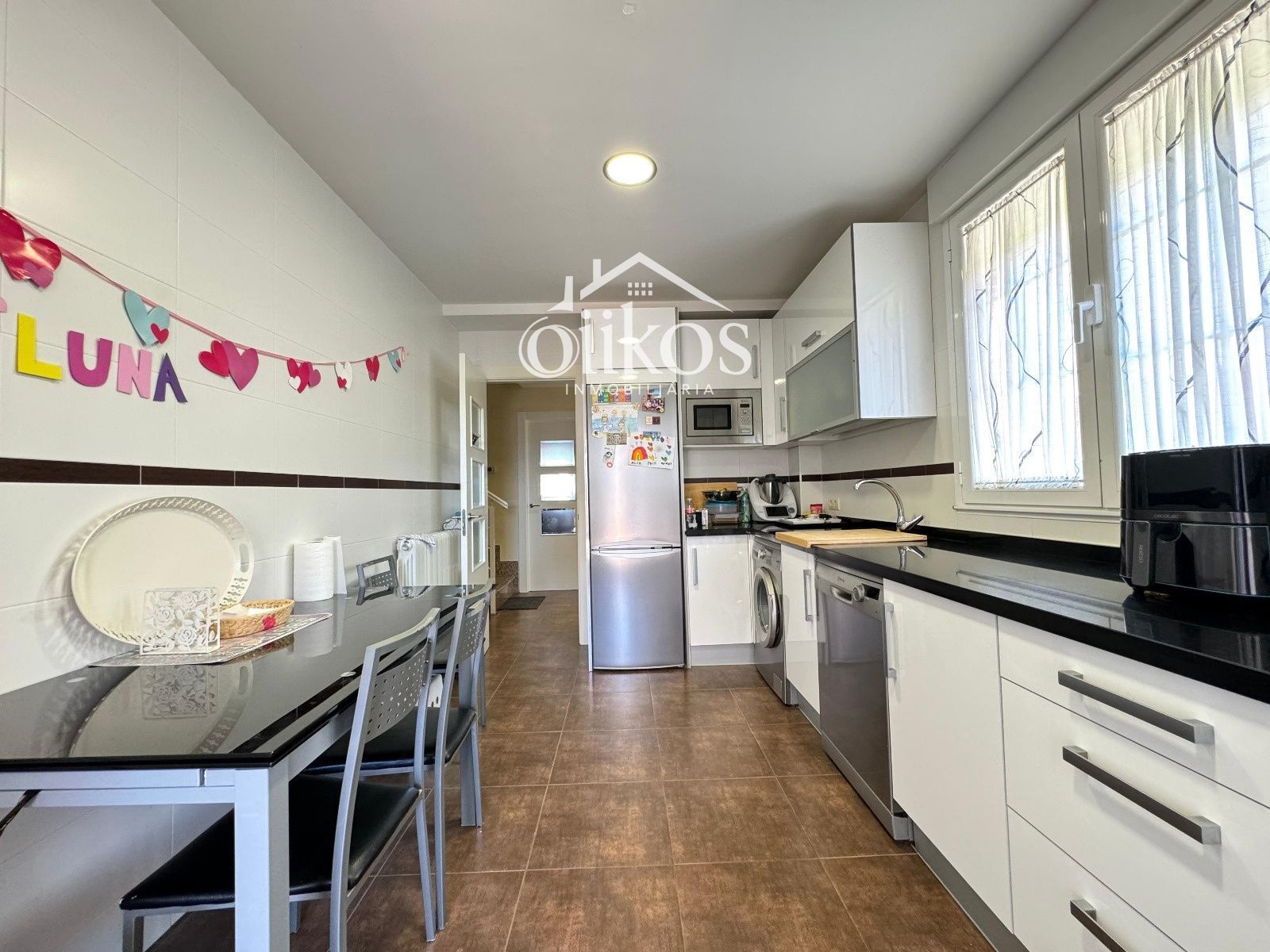 Kitchen of Single-family semi-detached for sale in San Morales  with Heating, Parquet flooring and Terrace