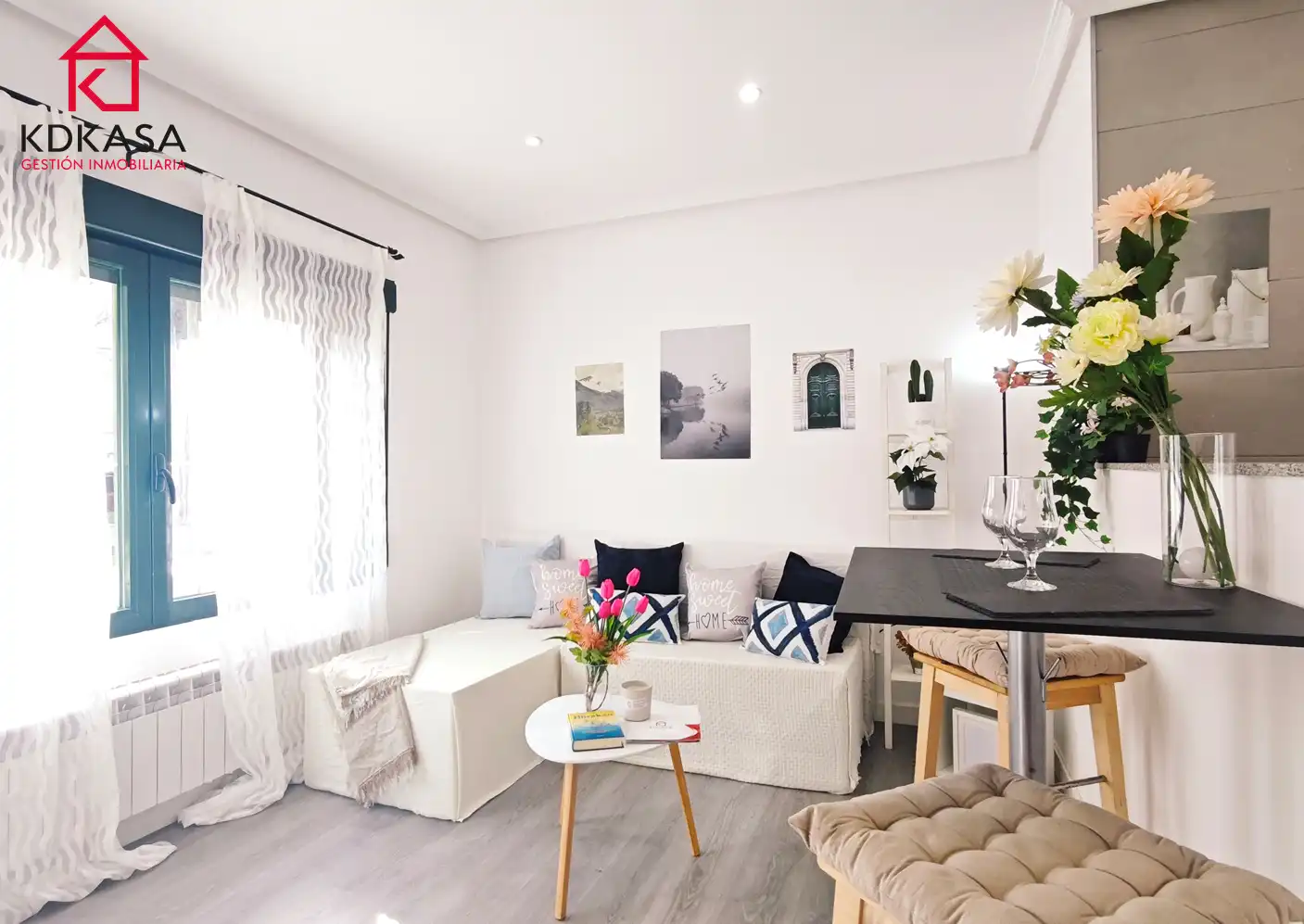 Sala de estar de Piso en venta en Madrid con Calefacción, Horno y Lavadora