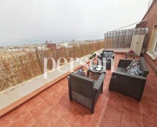 Terrace of Attic to rent in  Valencia Capital  with Air Conditioner and Terrace