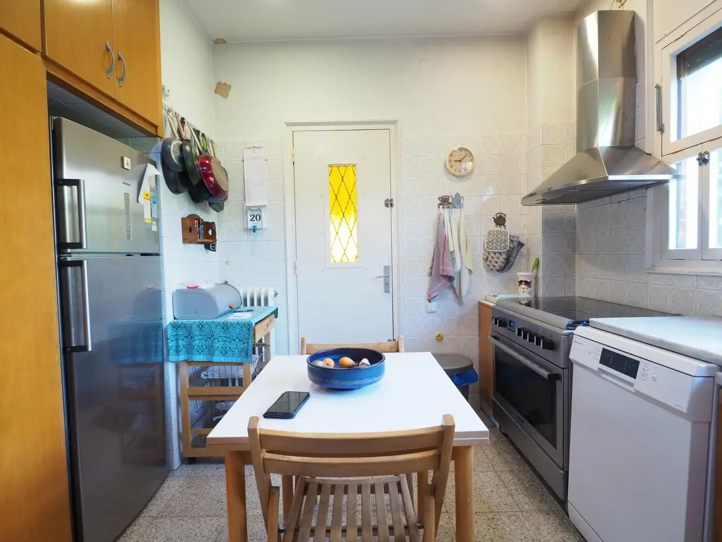 Cuina de Casa o xalet en venda en Canovelles amb Calefacció, Terrassa i Traster