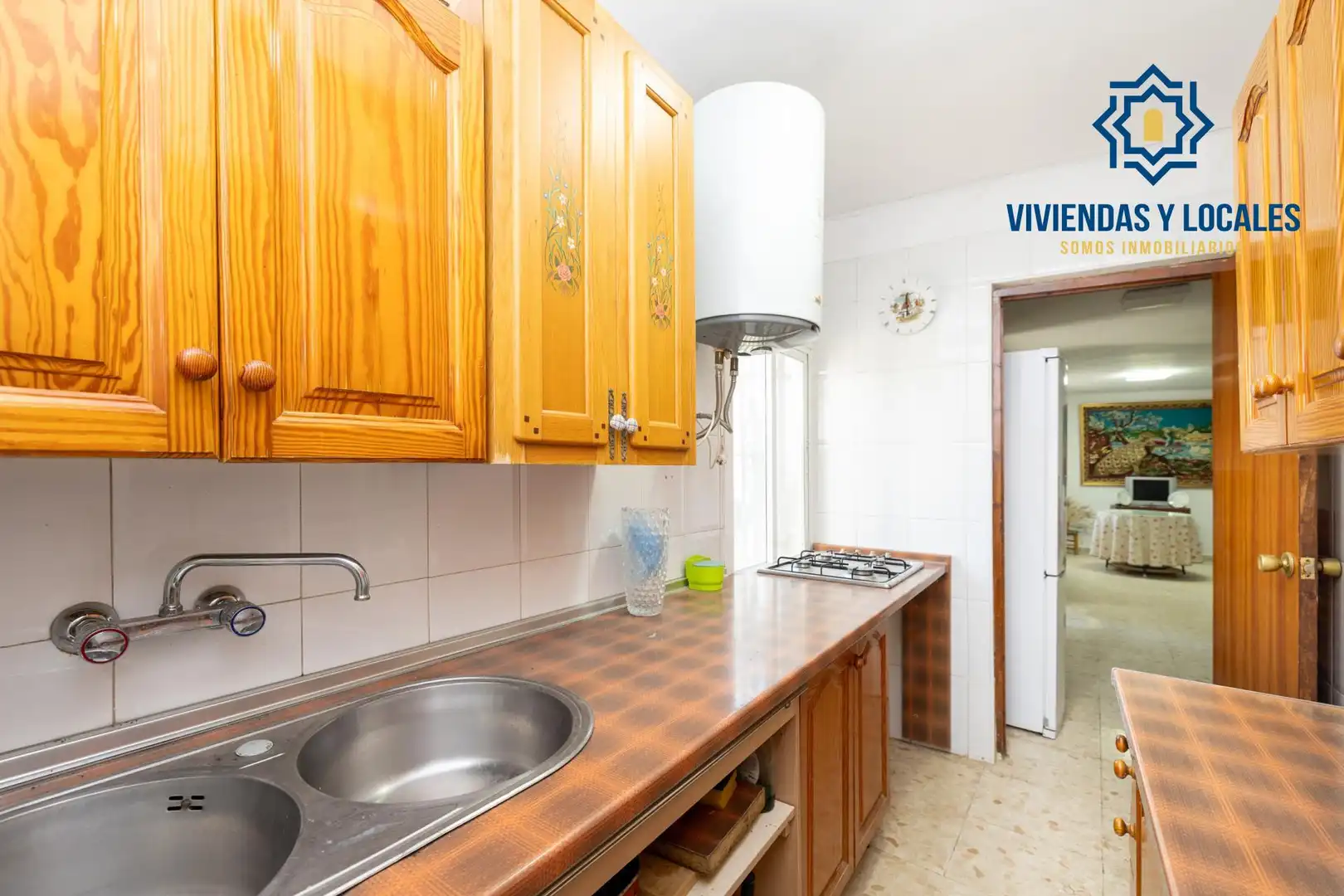 Cocina de Finca rústica en venta en Armilla con Jardín privado y Terraza