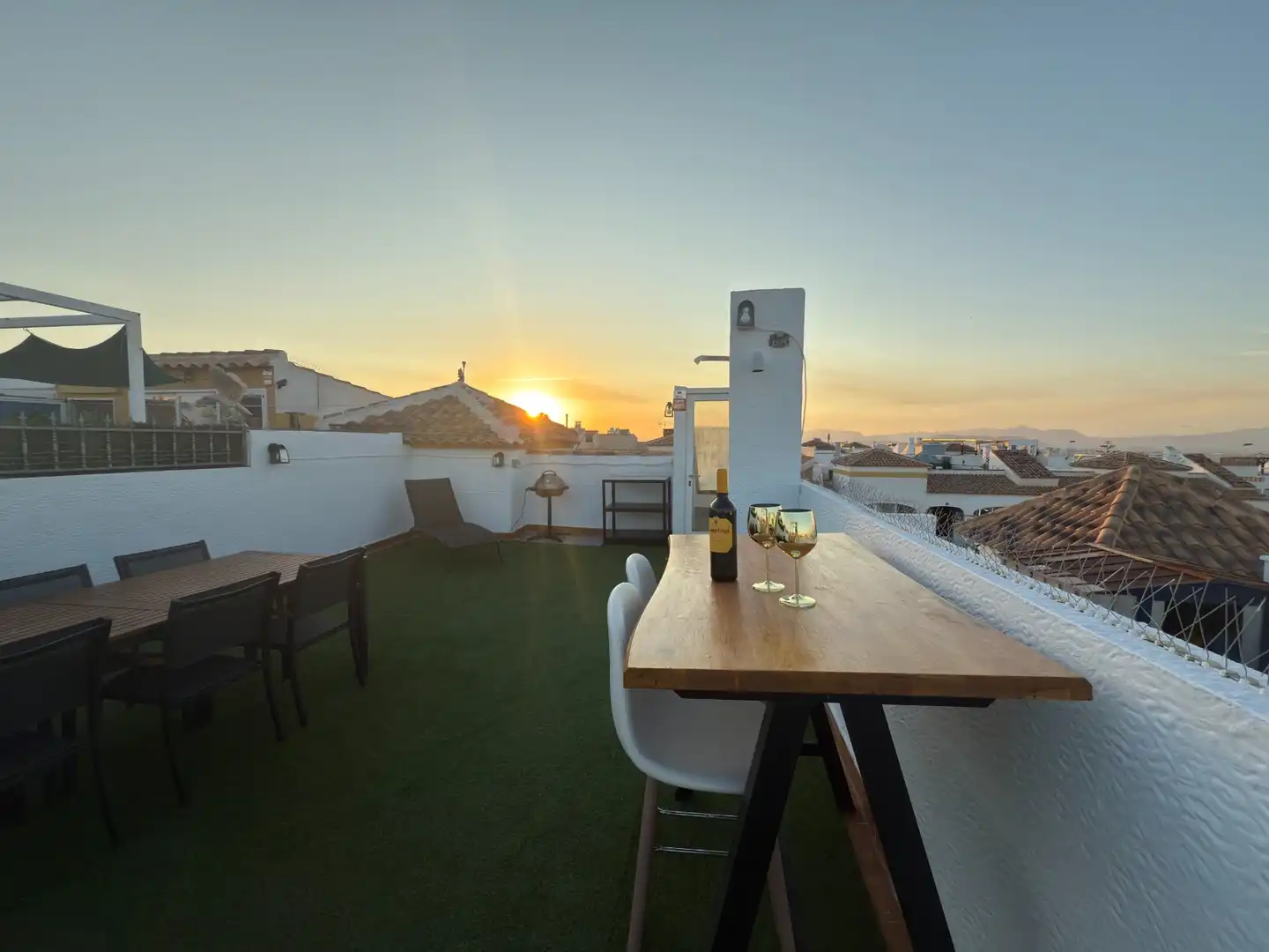 Terraza de Casa o chalet de alquiler en Santa Pola con Aire acondicionado, Calefacción y Terraza