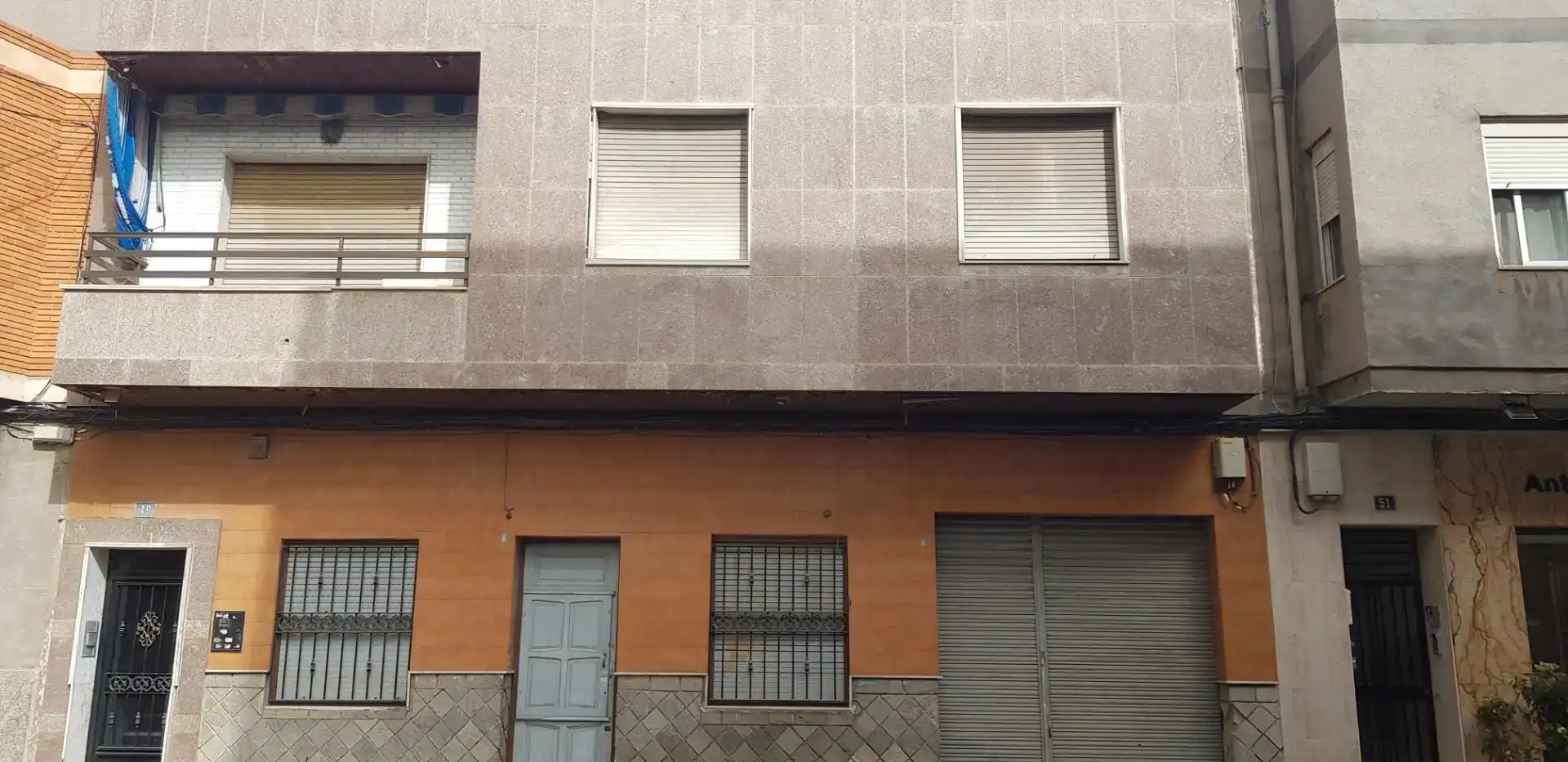 Vista exterior de Casa adosada en venta en Albatera con Aire acondicionado