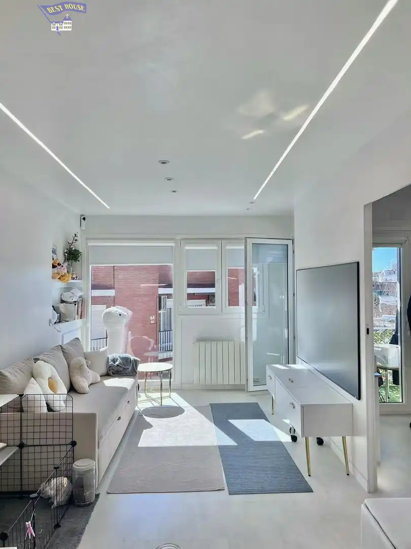 Living room of Flat for sale in La Llagosta  with Air Conditioner, Heating and Parquet flooring