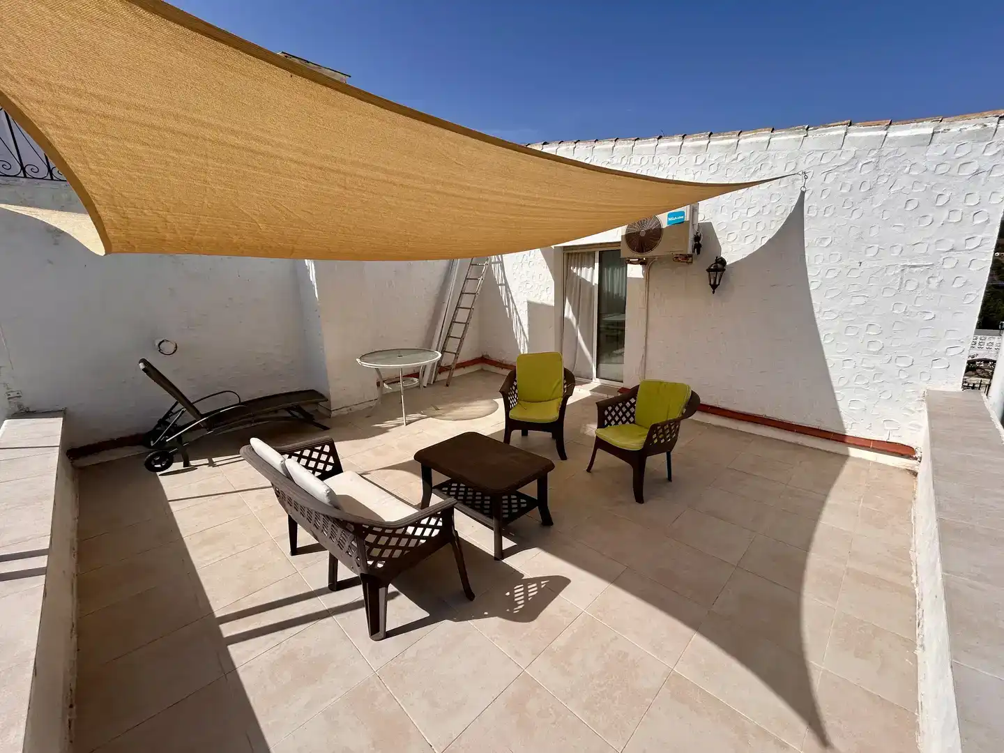 Terrace of Duplexes for sale in Estepona  with Air Conditioner, Terrace and Swimming Pool