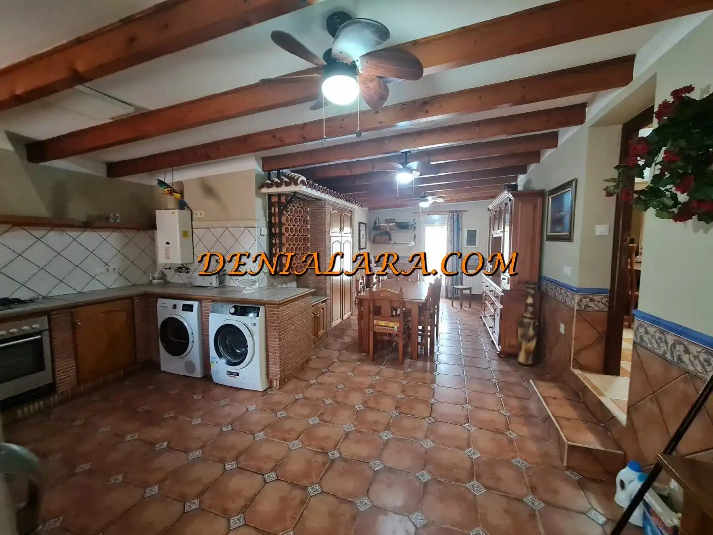 Cocina de Casa o chalet de alquiler en Dénia con Aire acondicionado, Calefacción y Jardín privado