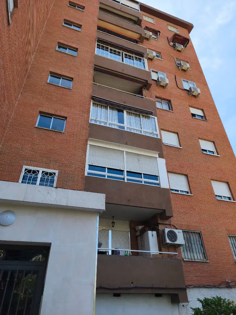 Exterior view of Flat for sale in Móstoles  with Heating, Parquet flooring and Terrace