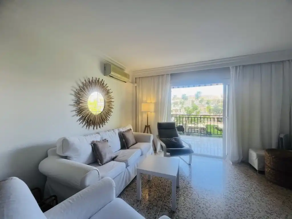 Living room of Apartments for rent in Calvià  with Air Conditioner, Private garden and Terrace