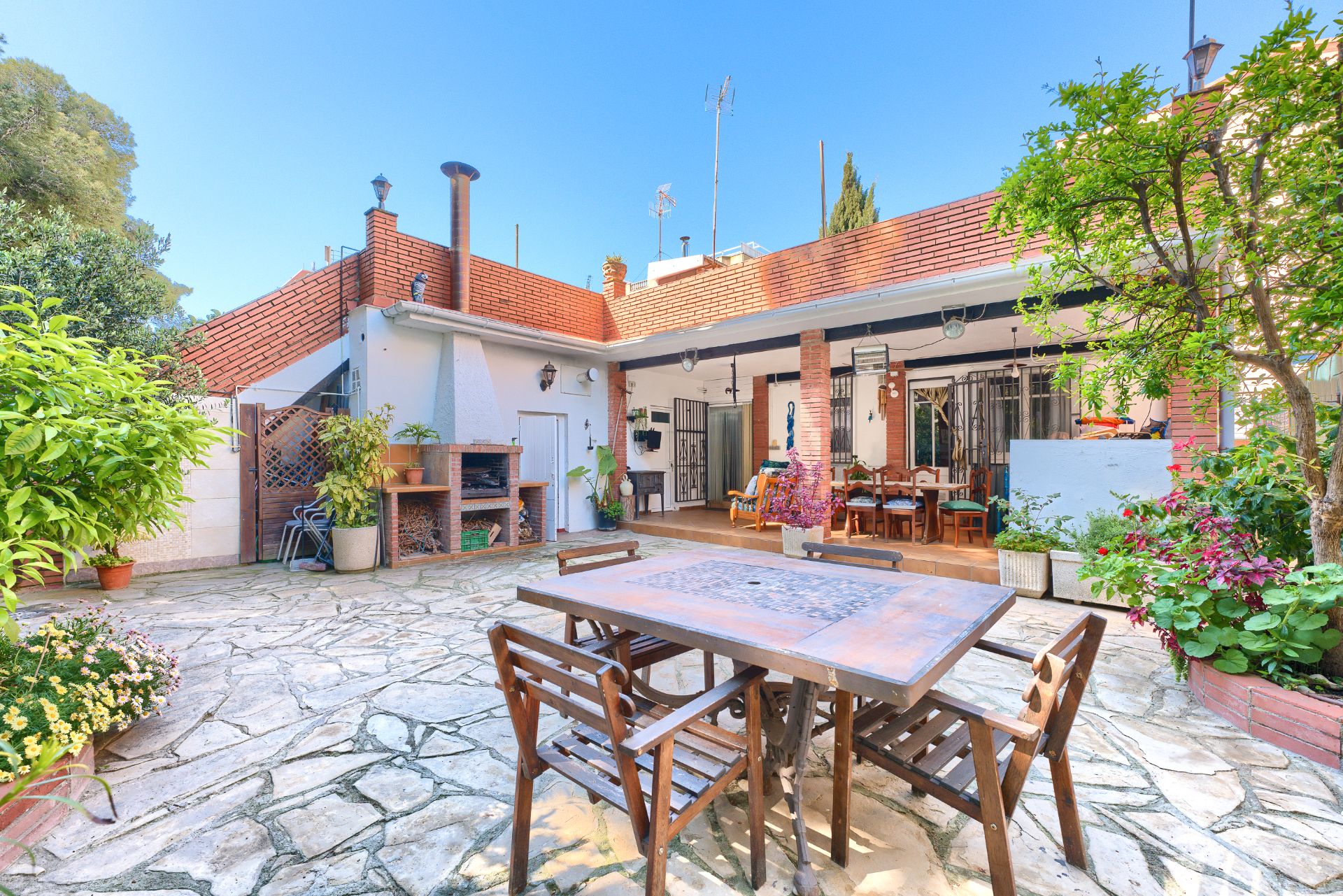 Terrassa de Casa adosada en venda en Calafell amb Jardí privat, Terrassa i Forn