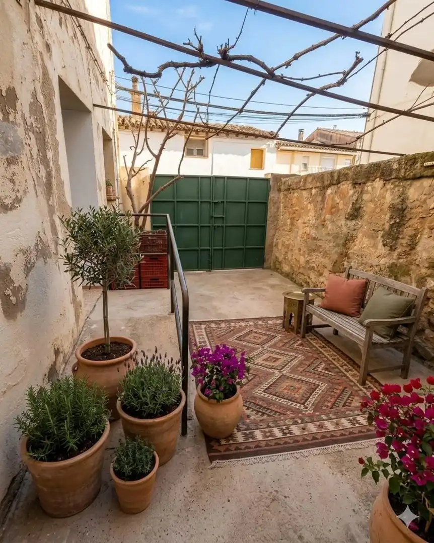 Terrassa de Casa o xalet en venda en Monflorite-Lascasas