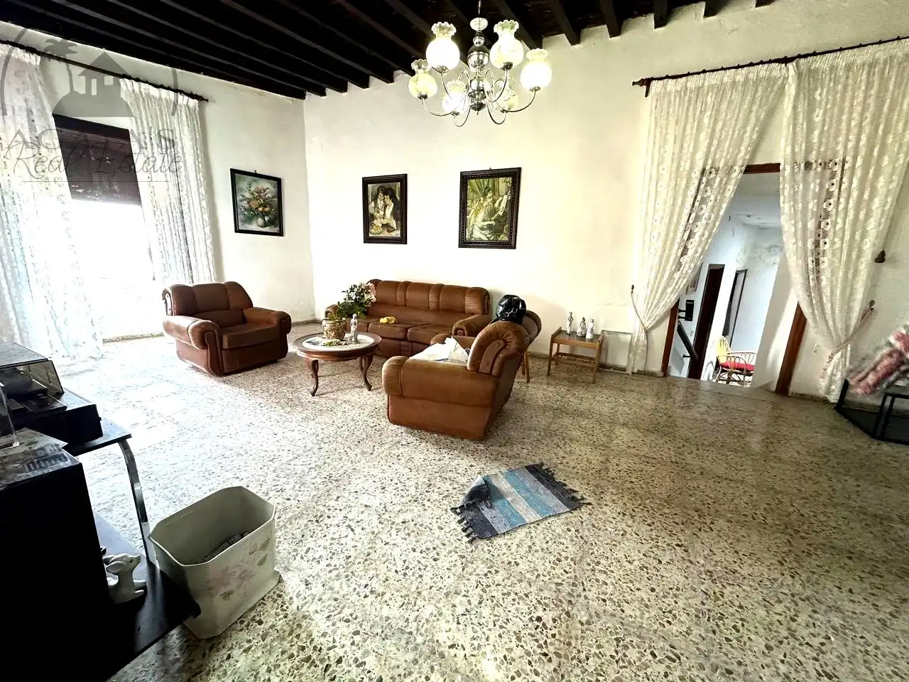 Sala de estar de Finca rústica en venta en El Tanque con Jardín privado y Terraza