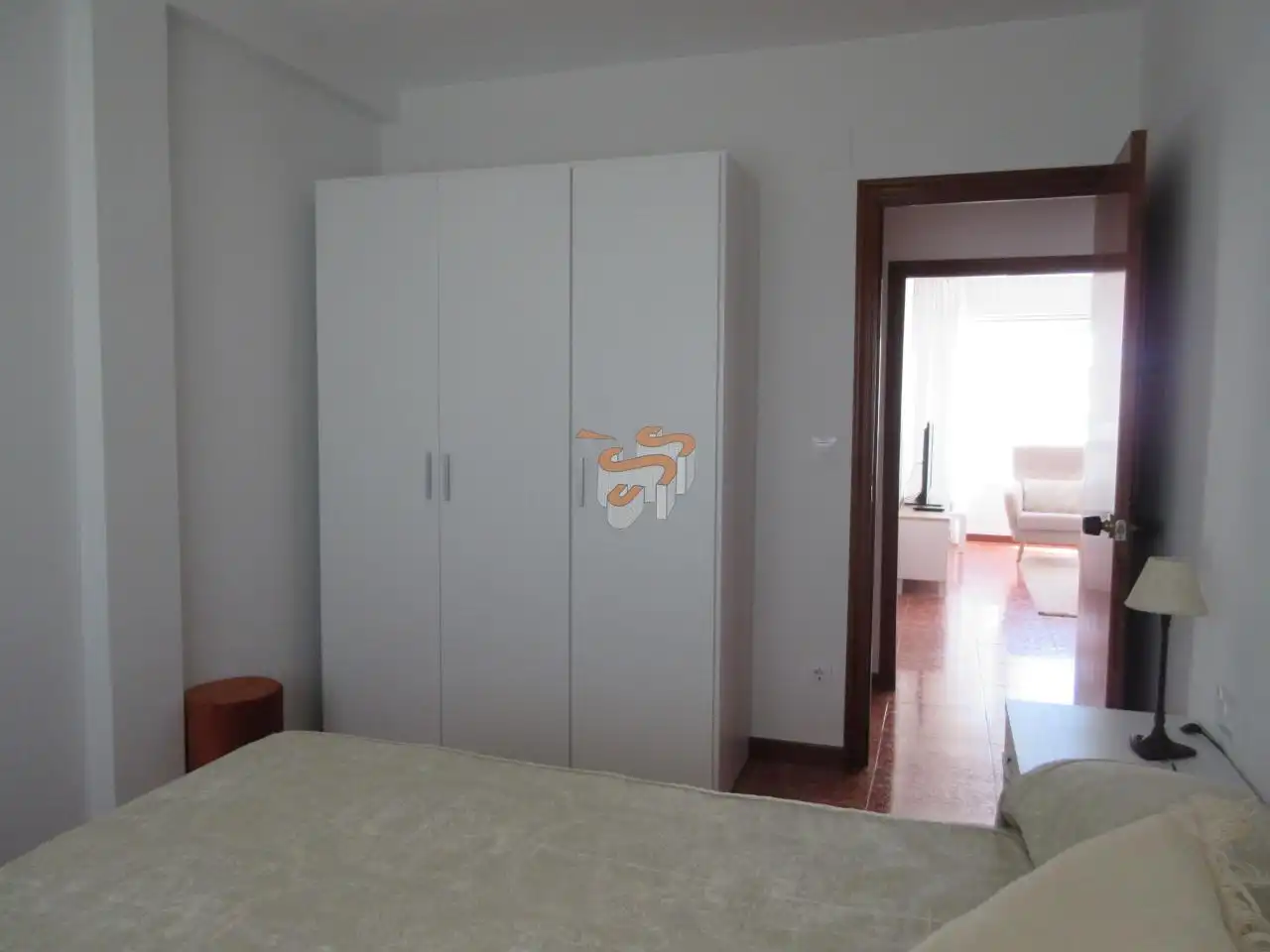 Bedroom of Apartments for rent in Ferrol  with Heating and Furnished