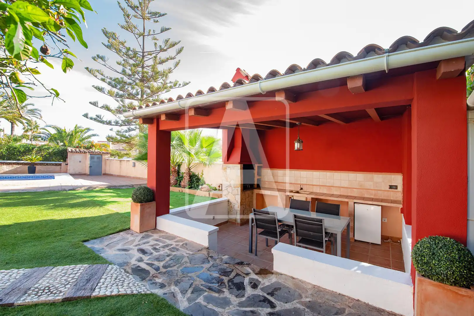 Jardí de Casa o xalet en venda en Calpe / Calp amb Aire condicionat, Calefacció i Jardí privat