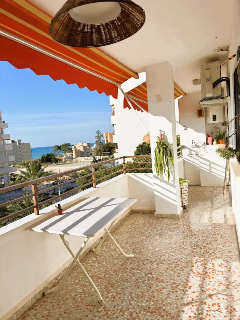 Balcony of Flat for sale in Villajoyosa / La Vila Joiosa  with Air Conditioner and Terrace