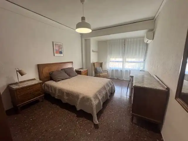 Schlafzimmer von Wohnung zur Miete in Alcoy / Alcoi mit Klimaanlage, Heizung und Terrasse