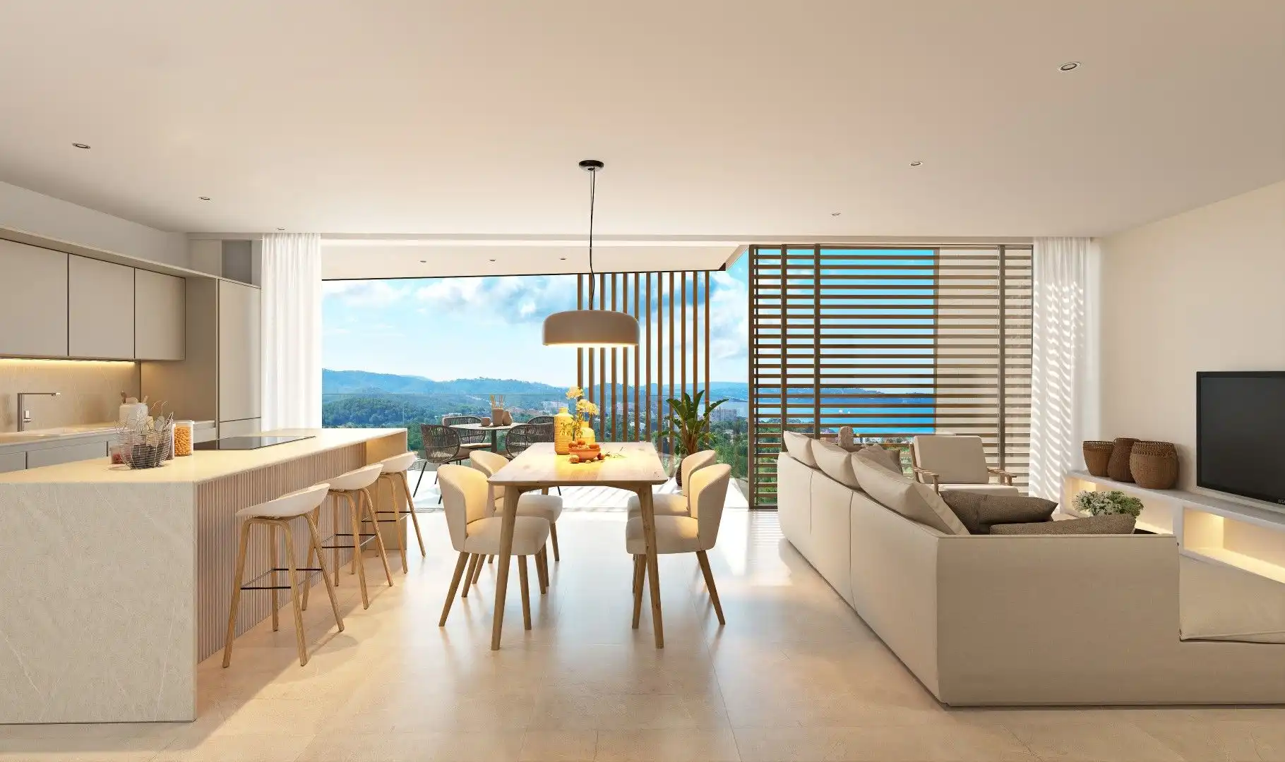 Sala de estar de Apartamento en venta en Fígols con Aire acondicionado, Calefacción y Jardín privado