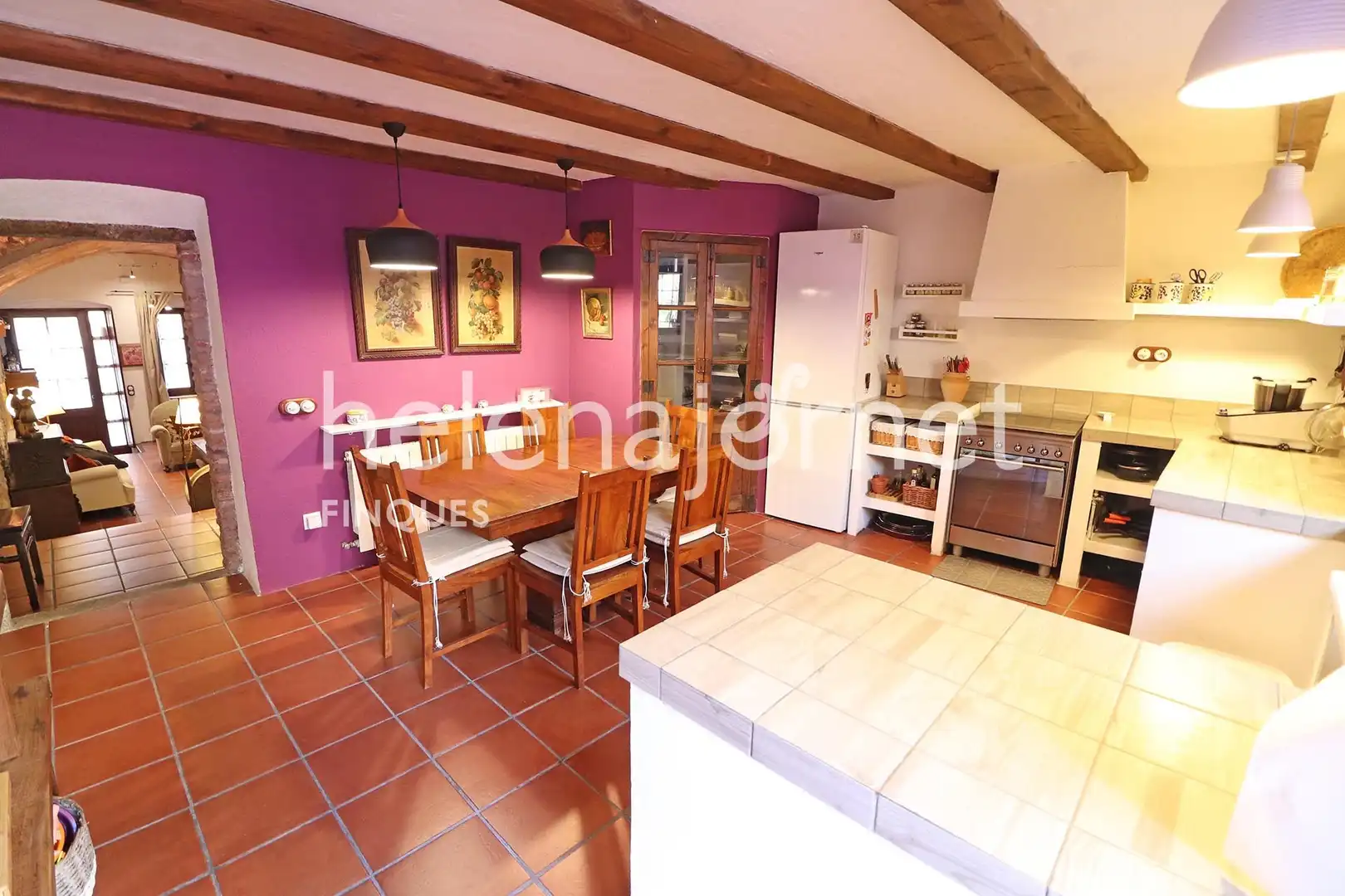 Cocina de Casa adosada en venta en Calonge i Sant Antoni con Calefacción y Trastero