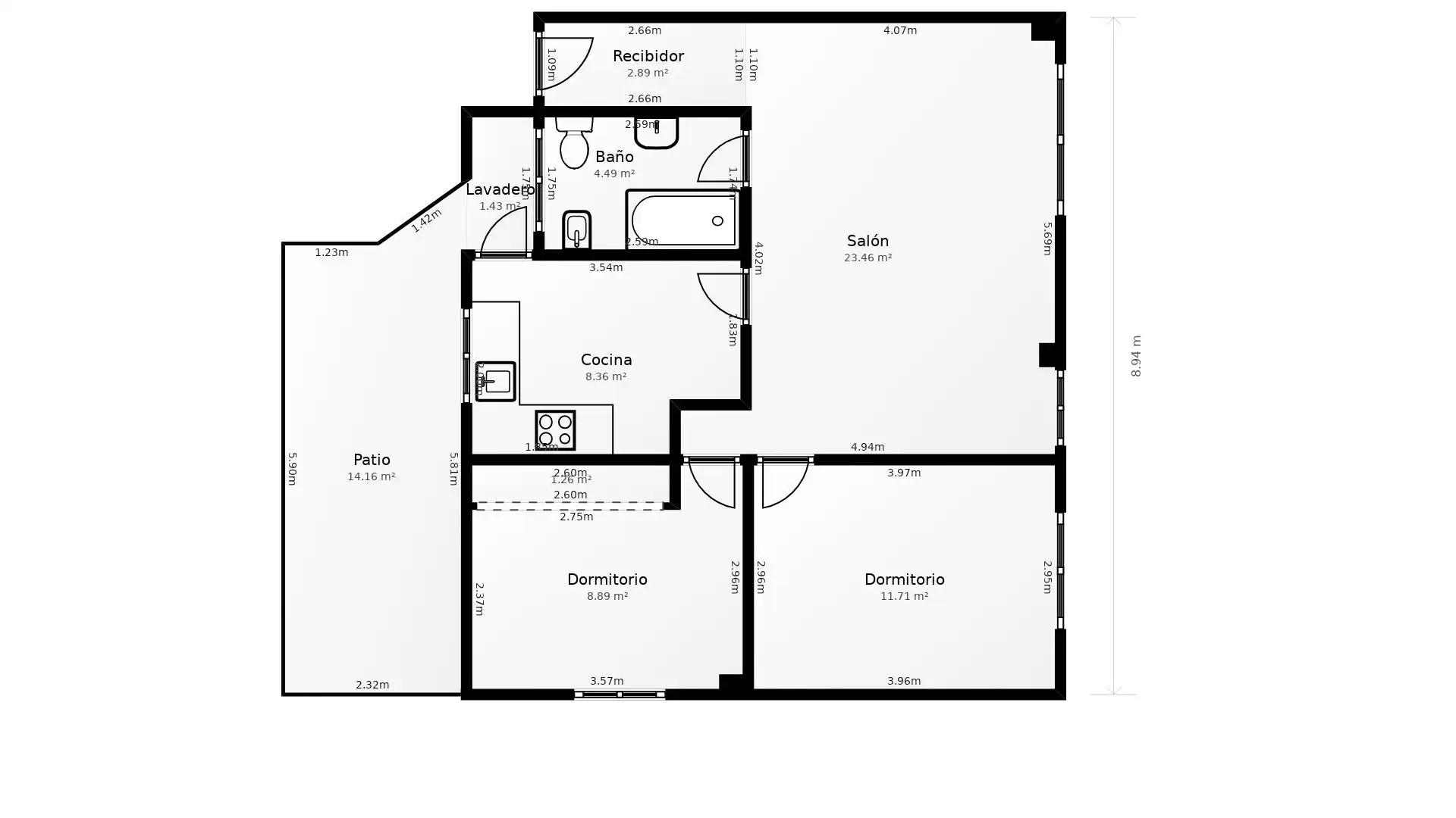 Flat with lift for sale in Calle del Padre Esplá, imagen 21