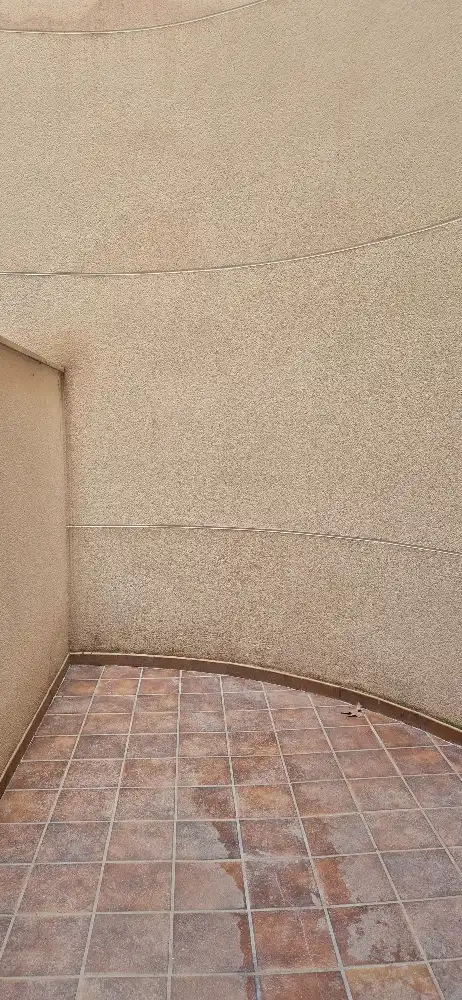 Vista exterior de Piso en venta en Almansa con Calefacción y Balcón