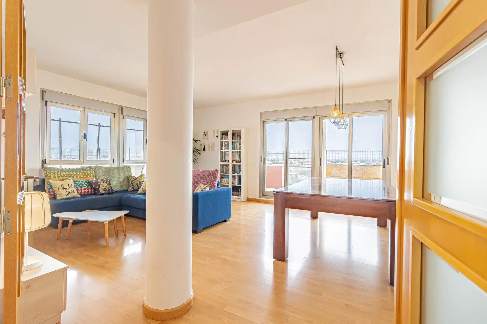 Sala d'estar de Àtic en venda en Torre-Pacheco amb Aire condicionat, Terrassa i Traster