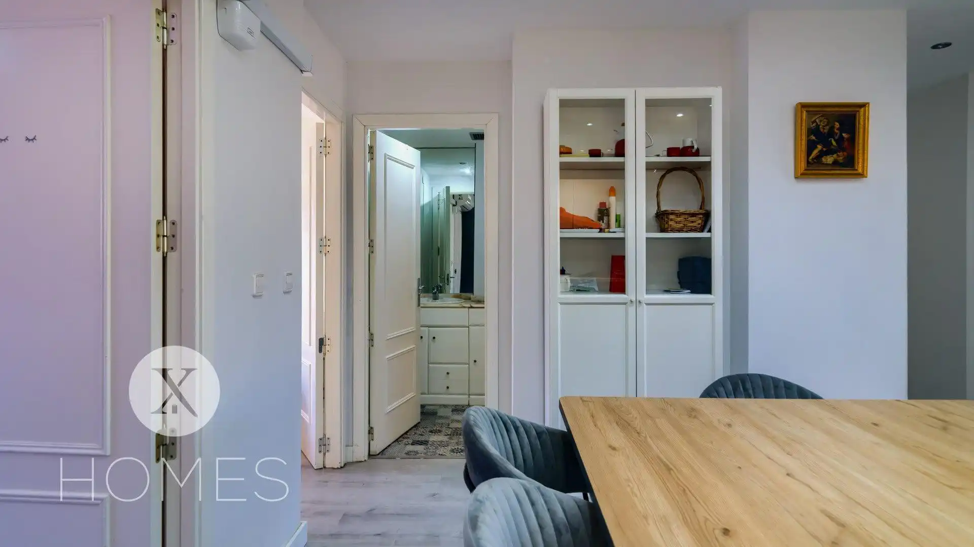 Esszimmer von Maisonette zur Miete in Valencia mit Klimaanlage, Heizung und Möbliert